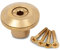 Wood Deck Brass Anchor for Pool Safety Cover - 10 Pack