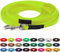 LENNIE BioThane Schleppleine, 19mm, Hunde ab 35kg, 30m lang, mit Handschlaufe, Neon-Gelb, genäht