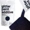 Hemway Glitter Paint Additive - Black Holographic | Metallic Flakes for Adding Sparkle to Paints & Wood Varnish | Add to Emulsion, Acrylic & Latex for Indoor Sparkly Walls | 100 g