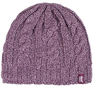 HEAT HOLDERS Damen 1 Pack Heatweavergarn-Mütze mit Wärmerückhaltungswert 3,4 - Rose - One Size