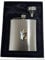 Giftsforall Flachmann mit Trichter, Halloween-Motiv, 1,7 x 3 cm, ft111
