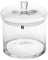 Leonardo Dose Top, 2,8 l, Höhe 20 cm, Durchmesser 18 cm, handgefertigtes Klarglas, 031305