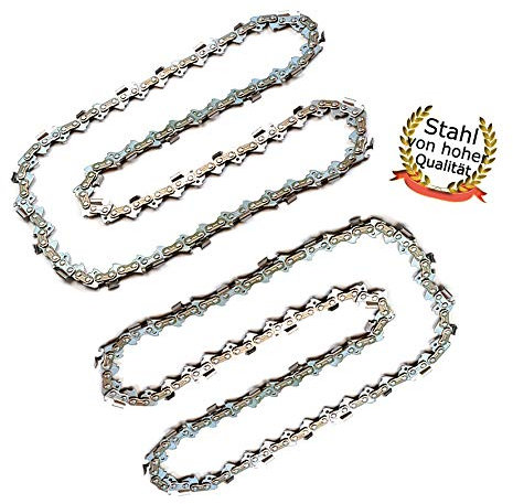 perfektGarten 2 cadenas de sierra de 35 cm; 1,3 mm; 3/8 pulgadas; 50 TG adecuadas para motosierra Stihl HT 70 75 100 101 / MSE 140 160 180 200.