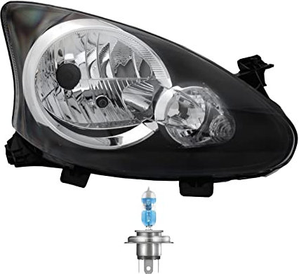 Halogen Scheinwerfer Frontscheinwerfer rechts H4 für Aygo inkl. Lampen