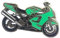 Smartbadge® Anstecknadel, Motiv: Super Bike, Sport, Motorrad, Biker, Harte Emaille