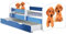 ACMA Kinderbett Jugendbett mit Einer Schublade und Matratze Blau mit Rausfallschutz Lattenrost II 140x70 160x80 180x80 (39 Welpen, 180x80 + Bettkasten)