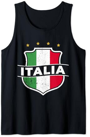 ITALIA 2021 Italien Trikot Fussball Fan Geschenk Tank Top