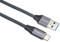 PremiumCord Cable de Conexión USB 3.2 Gen 1, Cable de Datos Superspeed ​​Hasta 5Gbit/s, Cable de Carga Hasta 3A, Potencia 60W, USB Tipo A Macho a USB Tipo C Macho, Color Negro, Longitud 2m