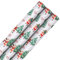 Hallmark Weihnachts-Geschenkpapier, 3 Stück, Vintage-Stil, je 3 m, 1 Weihnachtsmann-Design, Rot, Weiß, Grün