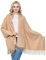 vimate Kaschmirschal und -tücher, Winter Weiches Dickes Kamel Kaschmir Pashmina Schals für Frauen (DE-Camel)