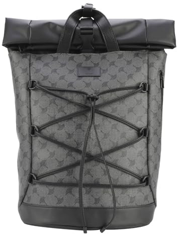Joop! Freizeitrucksack Laptoprucksack mit Laptopfach Mazzolino Luc Backpack Black anthrazit