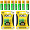JCB AAA Rechargeable Batteries 900mAh Ni-MH Triple A Rechargeable Pre-charged Batteries 1.2 Volt Suitable For | toys | Gaming controllers | remotes | digital cameras | Wireless game pad | [8 PACK]