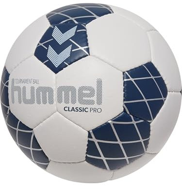 hummel hmlCLASSIC Pro Handball Spielball weissblau, 2 Ohne Geschlecht