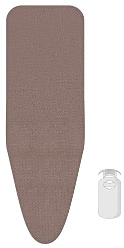 LaundrySpecialist Ultra Reflect BÜGELBRETTBEZUG - hitzereflektierend - 100% BCI Baumwolle 144x51CM - In 5 Größen erhältlich - mit extra Dicker Schaumschicht - Bügelkomfort