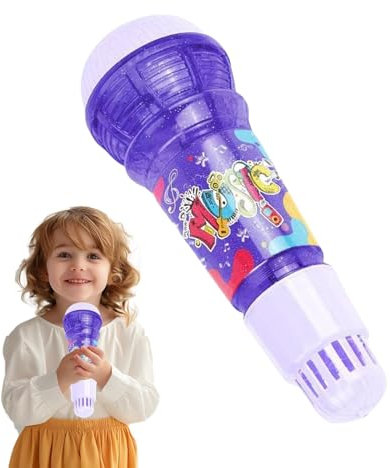 Echo Microphone for Kids | Speech Microphone Toy | Toddler Voice Amplifying Retro Microphone | Fun Singing and Communication Tool for Children, Ideal for Creative Play and Early Speech Development