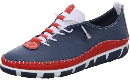 Gemini Damen Schnürschuh blau