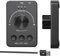 Multimedia Control Knob, Corner Processing, Computer Sound Controller, USB Volume Adjustment Knob, Ideal for Home, School, Work Areas and Internet Cafes (Dark)