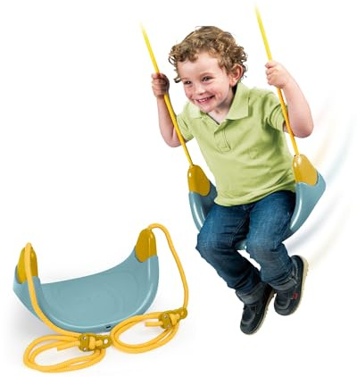 Feber Casual Easy Swing, Schwinge, die an Jede Halterung angepasst Werden kann, Einfacher Aufbau, Maximales Gewicht 60 kg, Für Kinder von 3 bis 10 Jahren, Famosa (FEB11000)