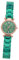 WOFASHPURET orologio al quarzo con cinturino in acciaio Braccialetto signore Femmina ladies watch women watch orologio da polso dallo stile semplice le ragazze guardano Bicchiere Green