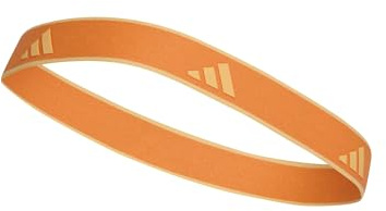 adidas Unisex Multiple Width Training Headbands 3 Per Pack, Pure Orange/Semi Ice Tangerine/orbit grey/white, L