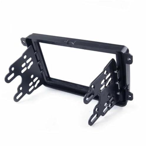 WEFOLEN para Seat para Altea para León para Alhambra para Toledo Marco Radio Coche 2 DIN Panel DVD Molduras Interiores Salpicadero(178x100mm)