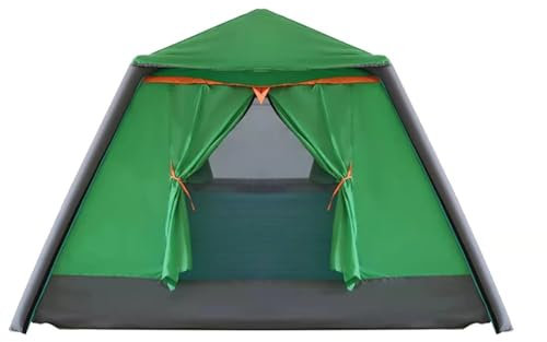 HGSTM Aufblasbares Sportzelt, aufblasbares Camping -Zelt mit Pumpe, schnelles Setup, wasserdicht und Winddichte Oxford -Oxford -Kabinenzelt mit Maschenfenstern und Türen zum Campen