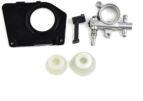 Pompa dell'olio completa e accessori per motosega 25CC 2500 a vite senza fine e ugello