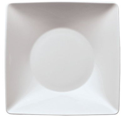 Assiette creuse carrée 23 cm omnia