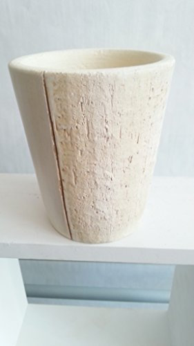 Dreamlight Deko, Teelichthalter  Roma  aus Terracotta, creme, 12 cm hoch