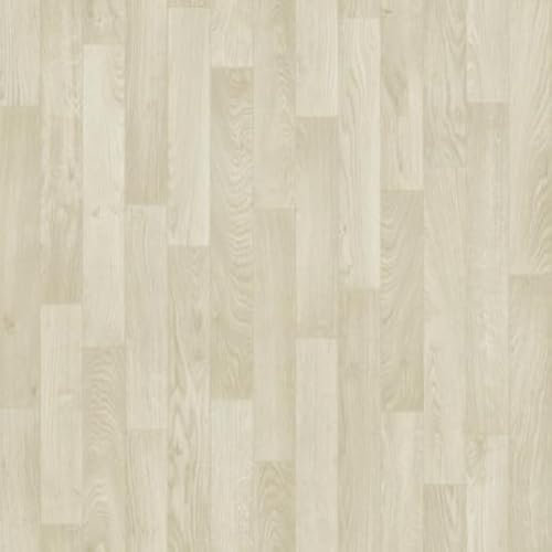 Sol PVC Best - Imitation Parquet Blanchi Petites Lames - Rouleau de 3.00m x 3.00m