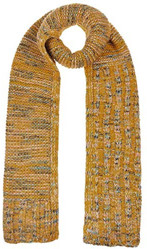 Seeberger Liva Grobstrick Schal Strickschal Winterschal Damenschal (One Size - gelb-meliert)