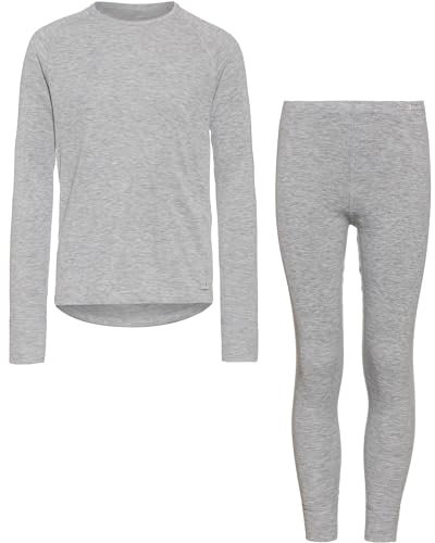 CMP Jungen Unterwäsche Set Boy Set Sweat + Pant 3Y84800 Grigio M 116