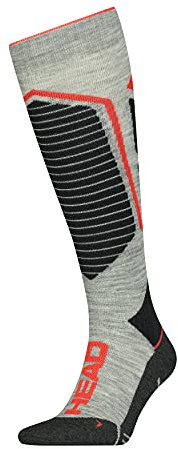 HEAD Unisex Ski Graphic Kneehigh Socks (2 pack)