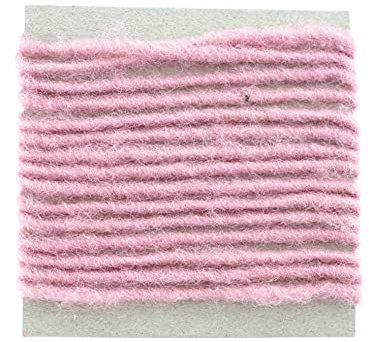 finemark 3 m x 3-4 mm Wollkordel ROSA Wolldocht Kordel 100% Wolle Filzband Dekoband Schleifenband Geschenkband Filzkordel Wollschnur Wollband Bastelwolle
