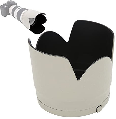 Sxhlseller Parasol para Lente Canon EF 70-200 Mm F2.8 USM IS II, Protector de Pantalla para Lente de Cámara Reversible ET ‑ 87…