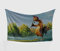 Bolcagob Chicken Joe Flagge, 90x150 cm, lustig, coole Flagge, Banner, Surf's Up, lebendige Farben für College, Wohnheim, Raumdekorationen, doppelte Nähkanten und 4 glänzende Messingösen (90x150 cm)