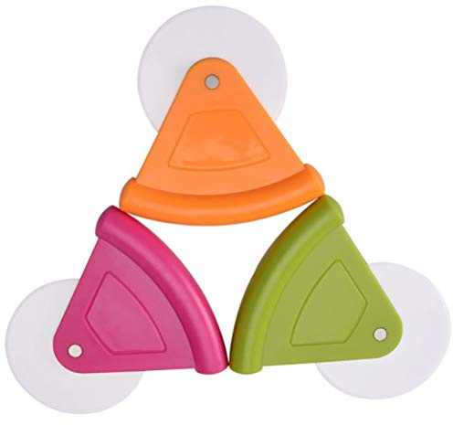 Rotelle Tagliapizza in Plastica Utensile per Affettare la Pizza Portatile Utensili per il Taglio del Pane per Torte Utensili da Forno Utensili da Forno Lavabili in Lavastoviglie