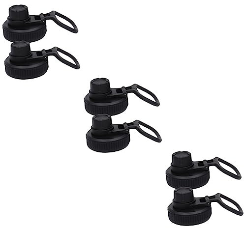 BESPORTBLE 6stücke Flaschenverschlüsse Für Weithalsflaschen Auslaufsichere Deckel Mit Silikondichtung Für Sport Und Freizeit Wiederverwendbar Und Langlebig