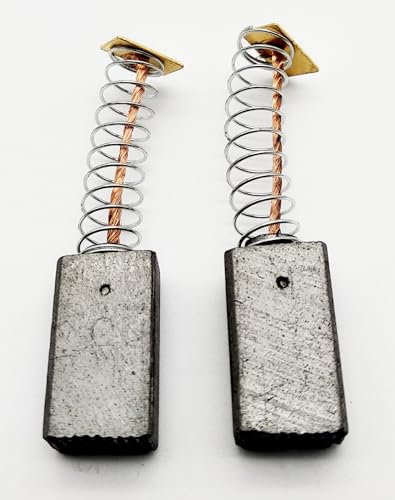 1 paio di carboni motore con molla per Einhell Bavaria BFMR 1100 spazzole di carbone