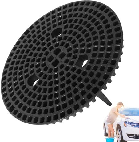 Nkmujil Car Bucket Insert Grit Traps, Car Bucket Gravel Guard, Easy Install Car Wash Dirt Filter, Effective Car Wash Dirt Blocker, Scratch- Car Wash Accessory, Long-Lasting Car Wash Filter