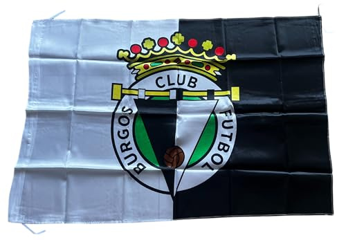 Burgos CF | Bandera Bicolor Escudo