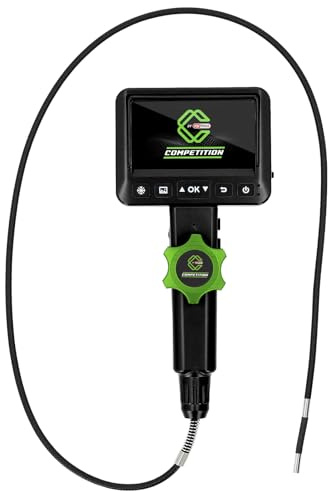 COMPETITION 512.4600 HD-Videoskop-Satz, Ø 6,0 mm 180° und 0° HD Frontkamera-Sonde (Powered by KS Tools)