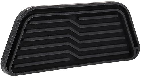Silicone Refrigerator Drip Catcher Tray Black Water Pan | Drainage Design, Spill Prevention, Water Dispenser Accessory, Compact Fridge Tray with Silicone Build