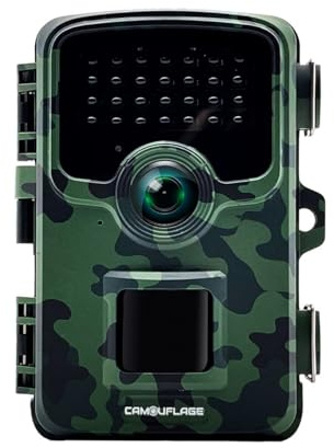 Camouflage - Camouflage EZ20 WiFi Nature Surveillance Camera - 30MP Photo Trap with Night Vision, Quick Trigger, Mobile App - Wildlife & Garden Observation