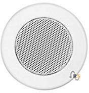 Einbaulautsprecher 100mm rund, 20Ohm, Metalkorb Weiß