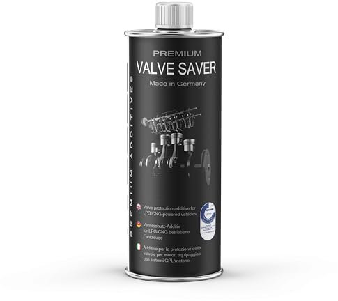 V-Lube Valve Saver - 1 litro - Aditivo de protección de válvulas para vehículos a Gas (GLP, autogás, Gas Natural) TÜV - Calidad controlada - Eficacia confirmada - Made in Germany