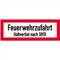 Schild Feuerwehrzufahrt Haltverbot nach STVO 21 x 59,4cm Alu reflektierend