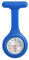 Boolavard Affaire Infirmière de Silicone Docteur Tunique Montre Broche (Bleu Foncé)