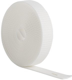 jarolift Sangle pour volet roulant Largeur de sangle: 23 mm Longueur de sangle: 6,0 m Couleur: blanc