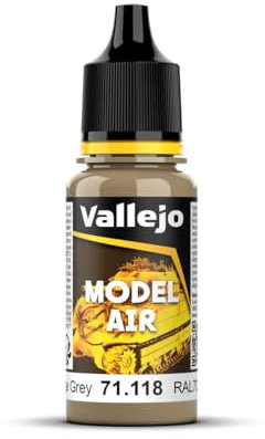 Vallejo Model Air 17 ml Acrylic Paint - Camouflage Grey Ral7027